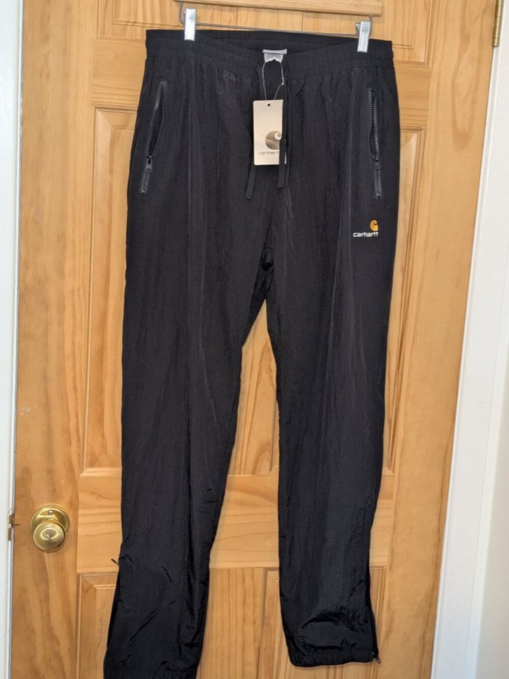 Carhartt Madison Jogger Mens Splash Snow Pants Black XL New With Tags